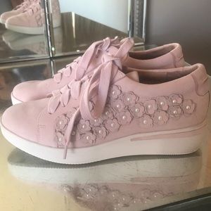 Gentle Souls Pink & Pearl Sneakers